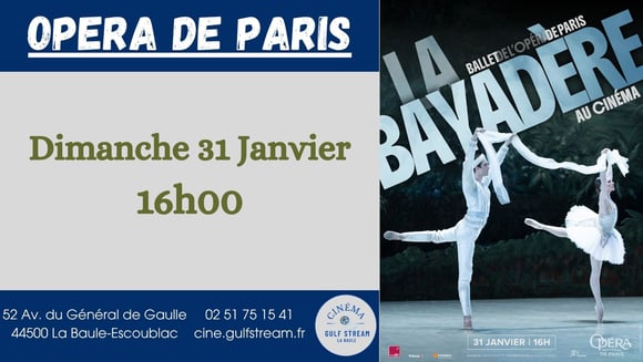 Opéra de Paris : La Bayadère