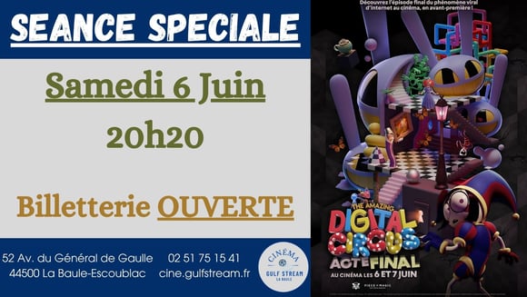 SEANCE SPECIALE : AMAZING DIGITAL CIRCUS