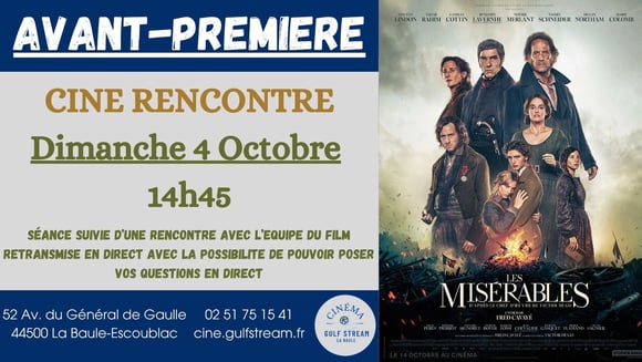 AVANT-PREMIERE : CINE RENCONTRE