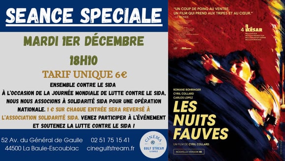 SEANCE SPECIALE : LES NUITS FAUVES