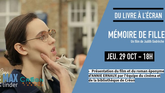 DU LIVRE À L'ÉCRAN - MÉMOIRE DE FILLE