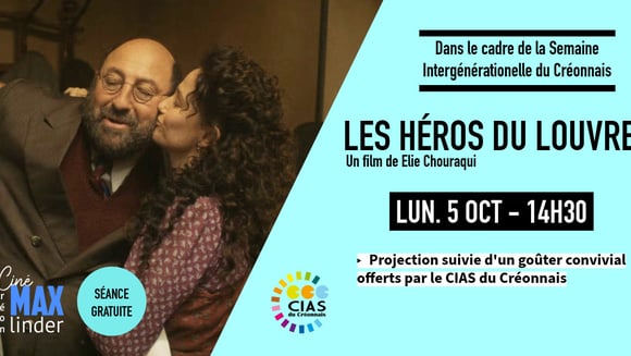 SEANCE INTERGENERATIONNELLE OFFERTE - LES HEROS DU LOUVRE