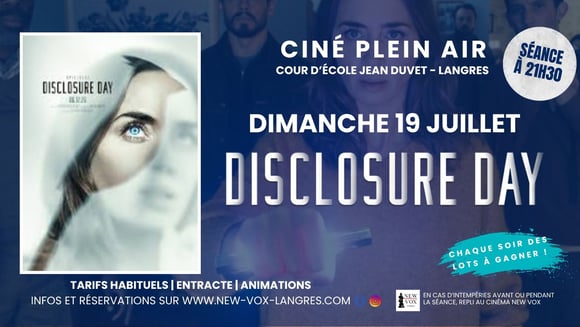 Ciné Plein Air : "Disclosure Day" 