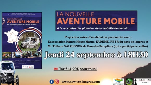 Ciné-débat : "La Nouvelle aventure mobile"