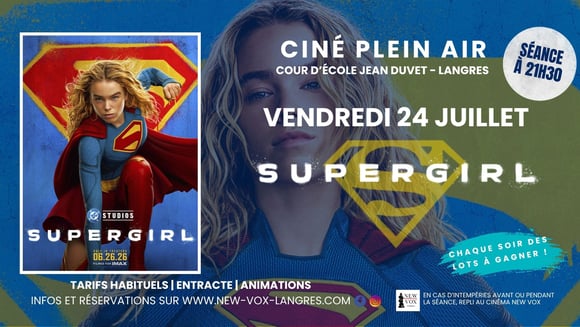 Ciné Plein Air : "Super Girl"