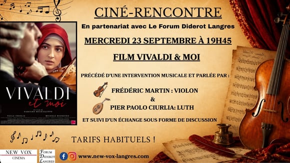 Ciné-rencontre : "Vivaldi & Moi"