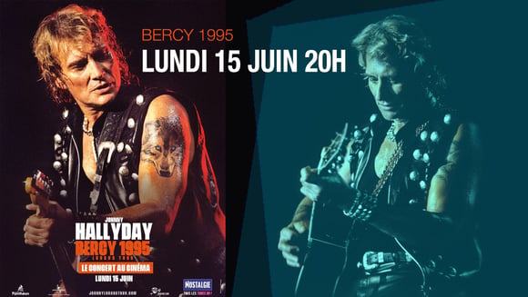 JOHNNY HALLYDAY, LORADA TOUR - BERCY 1995