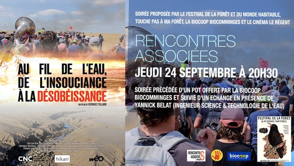 AU FIL DE L'EAU, de l'insouciance à la désobéissance