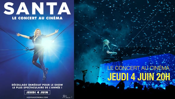 SANTA – LE CONCERT AU CINÉMA