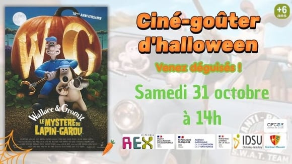 Ciné-Goûter d'Halloween !