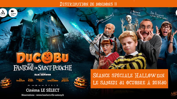 Séance Halloween DUCOBU ET LE FANTÔME DE SAINT POTACHE