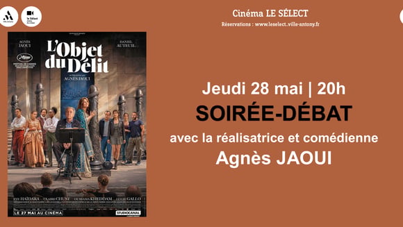 Soirée-débat L'OBJET DU DELIT