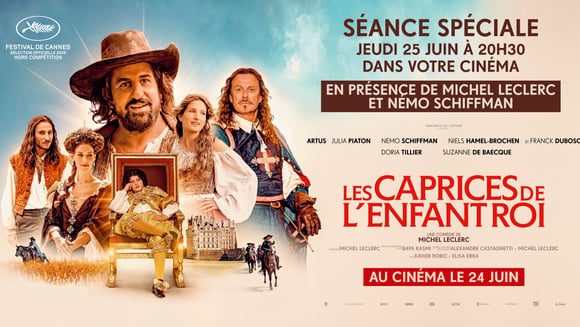 Soirée-débat LES CAPRICES DE L'ENFANT ROI