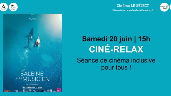 Ciné-Relax LA BALEINE ET LE MUSICIEN