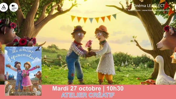 Séance atelier UN AMOUR D'EPOUVANTAIL