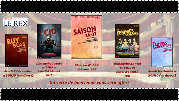 Retransmission comédie Française