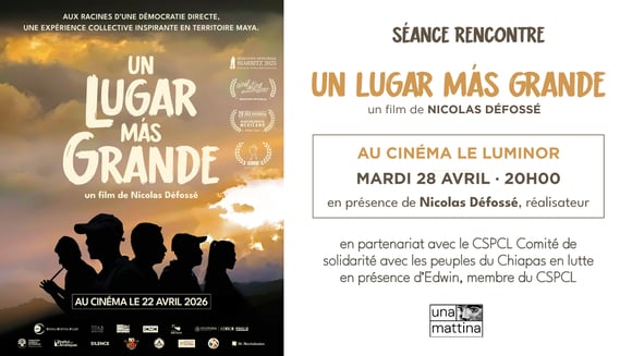 Ciné-débat : Un lugar mas grande