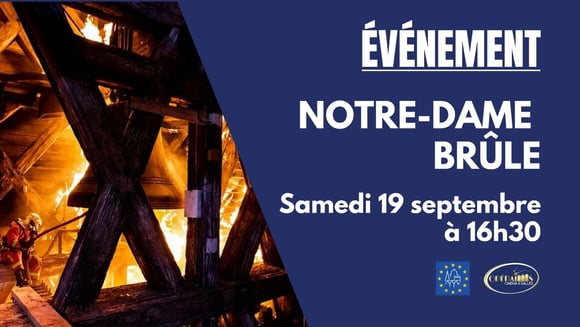 Notre-Dame brûle