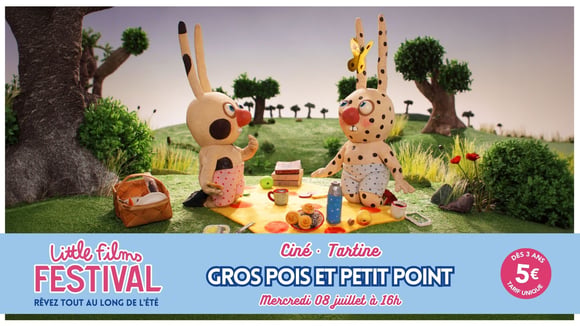 Ciné Tartine – Gros Pois et Petit Point
