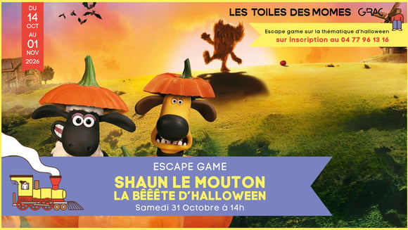 Escape Game – Shaun le mouton : La bêêête d’Halloween