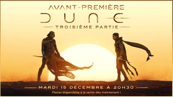 Avant-première – Dune : Troisième Partie