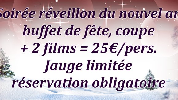 REVEILLON 31 DECEMBRE 2026