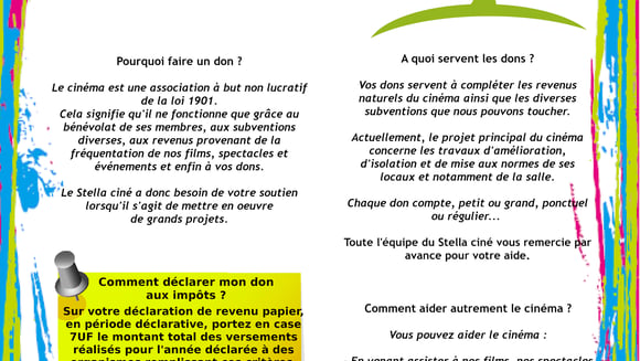SOUTENEZ LE STELLA CINE ! 