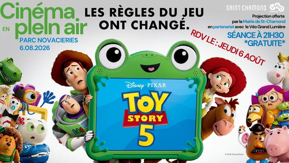 Toy Story 5 • Cinéma en plein air offerte par la Mairie