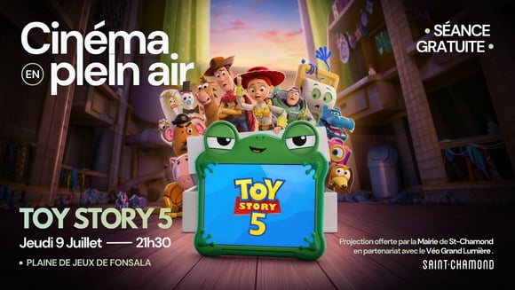 Toy Story 5 • Cinéma en plein air offerte par la Mairie