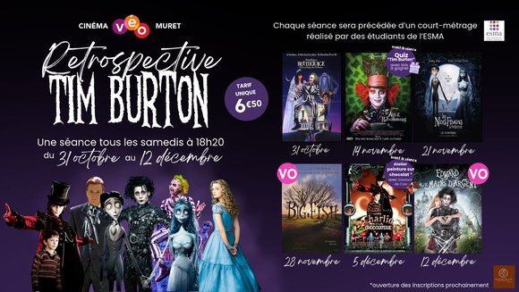RÉTROSPECTIVE TIM BURTON
