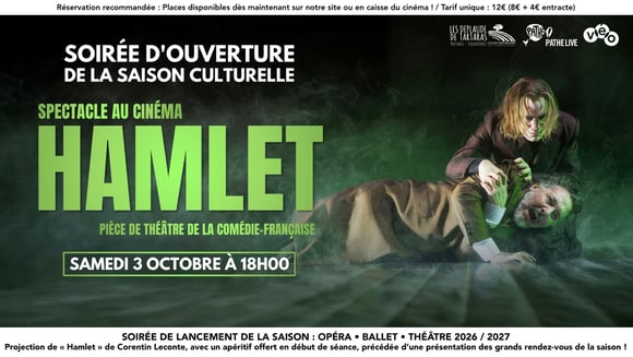 Hamlet • Soirée d’ouverture des saisons culturelles