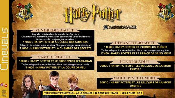 HARRY POTTER - 25 ANS DE MAGIE !