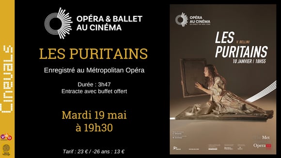 OPERA AU CINEMA : LES PURITAINS
