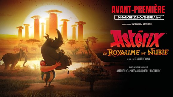 Avant-première: Astérix et le royaume de Nubie