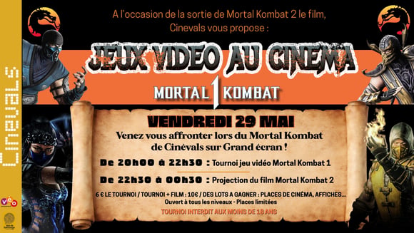 JEUX VIDEO AU CINEMA : MORTAL KOMBAT 1