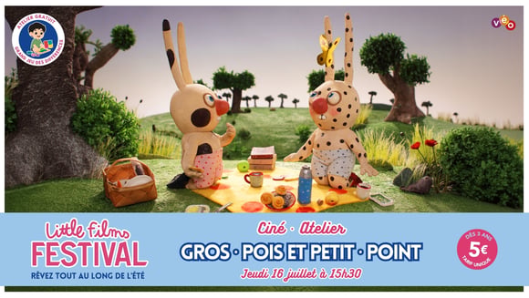 Les nouvelles aventures de gros-pois et petit-point • Ciné-Atelier