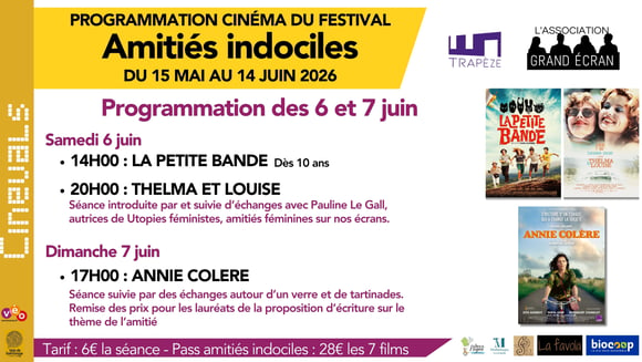FESTIVAL AMITIES INDOCILES - PROGRAMME DES 6 et 7 JUIN