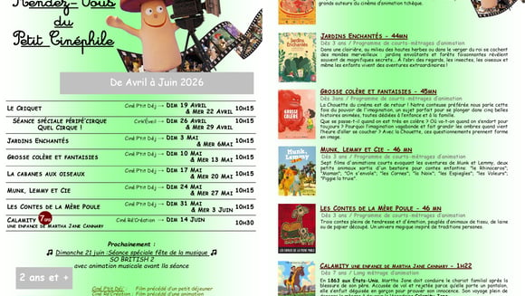 LES RENDEZ-VOUS DU PETIT CINÉPHILE