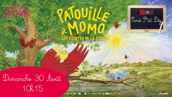 Ciné P'tit Déj :  PATOUILLE ET MOMO LES CONTES DE LA FORET