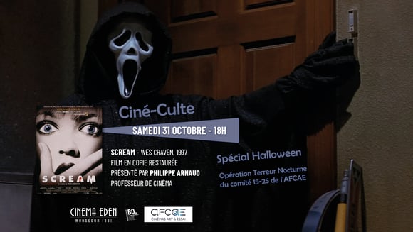 CINE CULTE SPECIAL HALLOWEEN ! SCREAM