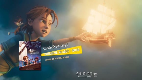 Ciné P'tit déj Lydia et le vaisseau des tempêtes