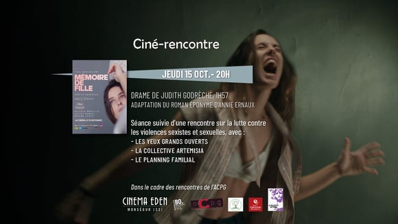Ciné-rencontre Mémoire de fille