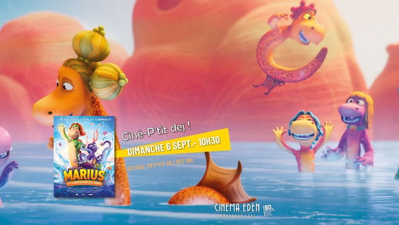 Ciné P'tit déj Marius et le royaume des mers