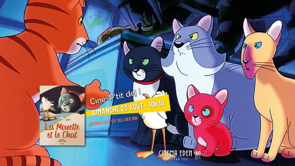 Ciné P'tit déj La mouette et le chat
