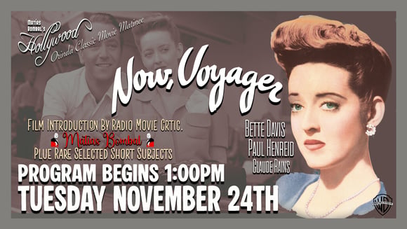 Orinda Theatre's Classic Movie Matinee, hosted by Film Critic, Matías Bombal (last Tuesday of each month) 