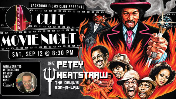 CULT MOVIE NIGHT - PETE WHETSTRAW (1977) presented by Backdoor Films