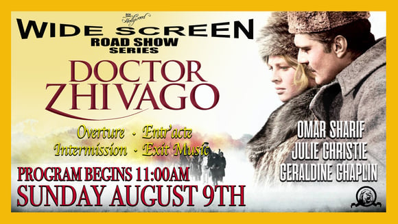 Wide Screen Road Show, hosted by Film Critic, Matías Bombal (Second Sunday each month)