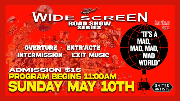 Wide Screen Roadshow Series - IT'S A MAD, MAD, MAD WORD