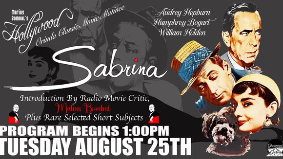 Orinda Theatre's Classic Movie Matinee, hosted by Film Critic, Matías Bombal (last Tuesday of each month)