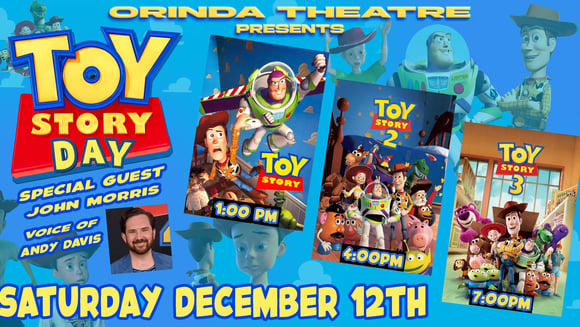 TOY STORY DAY - with special guest, John Morris the voice of Andy